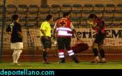 Ruiz Caba tuvo que ser atendido