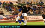 Vicente fue titular en el mediocentro