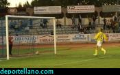 El baln entrando en el 1-0