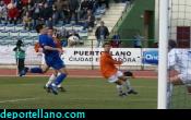 El gol de la UDP, obra de Andrs con el pecho