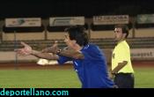 El mister pide a sus jugadores ir al ataque