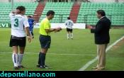 Hierro tambi�n fue amonestado por el �rbitro