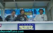 Los compa�eros de la Ser radiaron el partido
