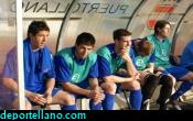 z- Andr�s, Villa, Carlos, Heredia y Gorrasi en el banquilllo