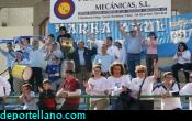 La aficin de Lucena en las gradas del Snchez Menor