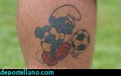 El Pitufo futbolista De quien es?